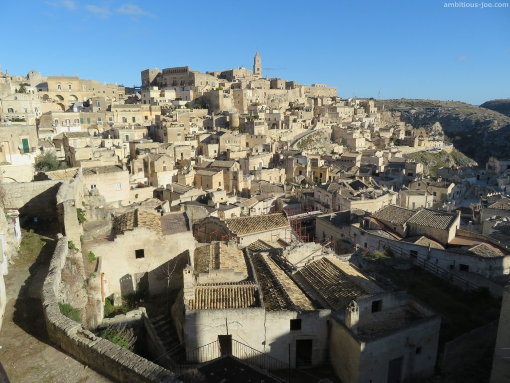 pascoli - matera view point, 007 no time to die location