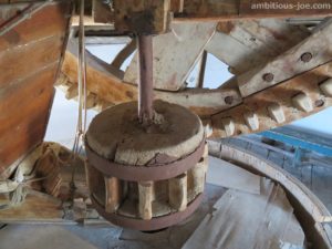 inside of the Mykonos windmill