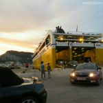 ザキントス港へのフェリー情報と乗船レビュー：ギリシャ本土キリニ港から
